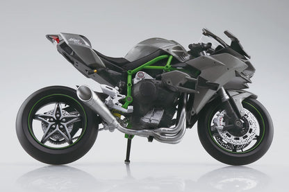Aoshima Kawasaki Ninja H2R 1/12 Complete Motorcycle Model- Japan Figure Store - #1 Bring To You The Best Japanese Goods