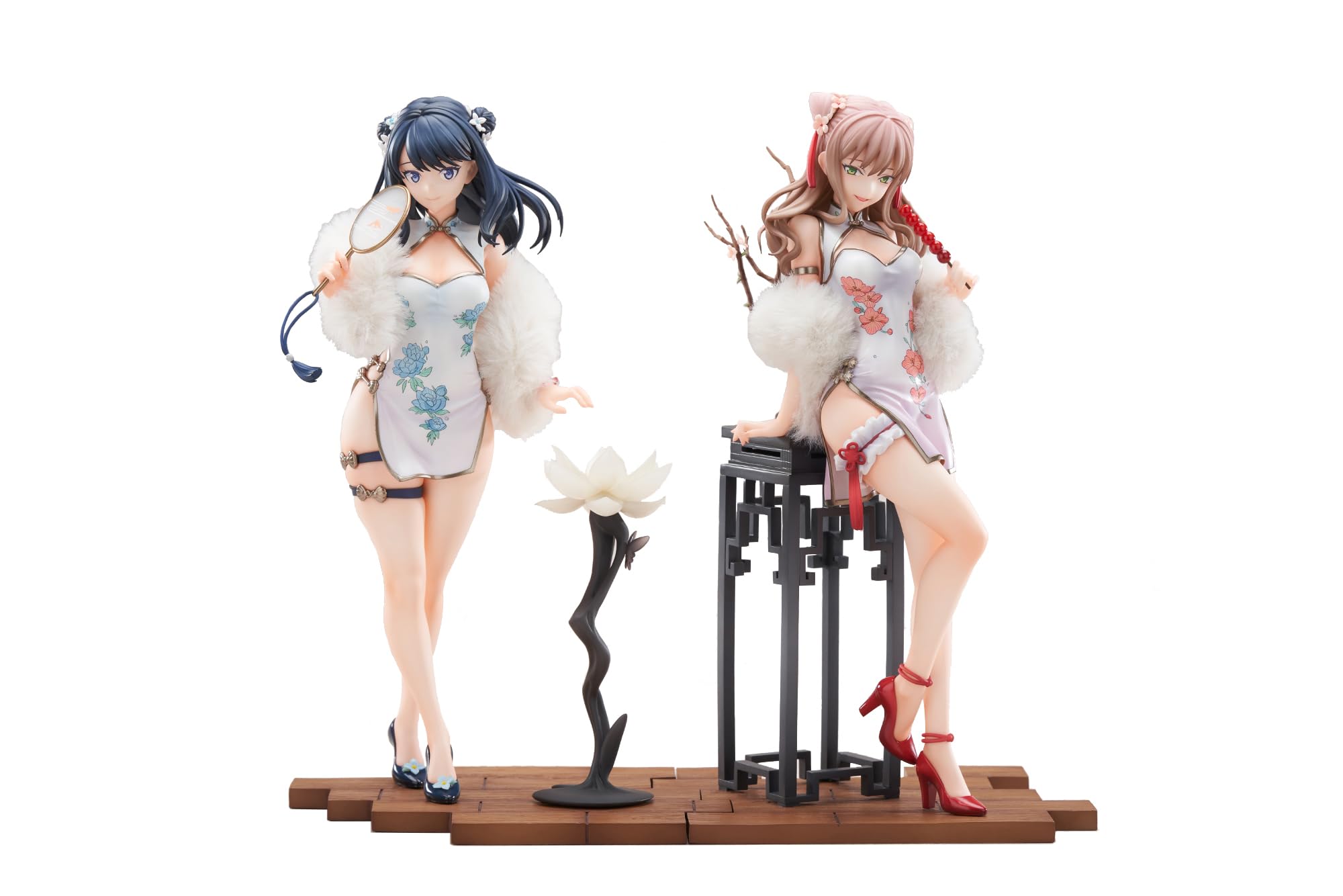 Apex Gridman Universe 1/7 Scale Takara Rikka & Minami Yume Chinese Dress Figures