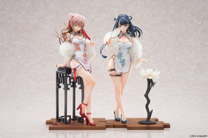 Apex Gridman Universe 1/7 Scale Takara Rikka & Minami Yume Chinese Dress Figures