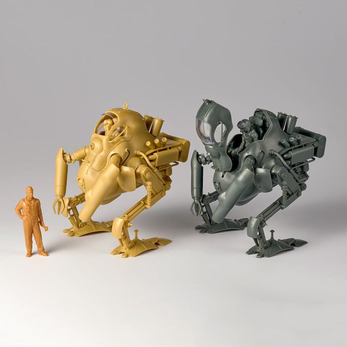Kaiyodo Artpla: Maschinen Krieger P.K.A. Kangaroo 1/35 Kit with Crew 2 Pack- Japan Figure Store - #1 Bring To You The Best Japanese Goods