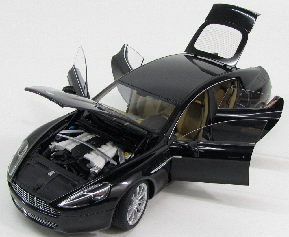 Autoart 1/18 Scale Aston Martin Rapide Black Model- Japan Figure Store - #1 Bring To You The Best Japanese Goods