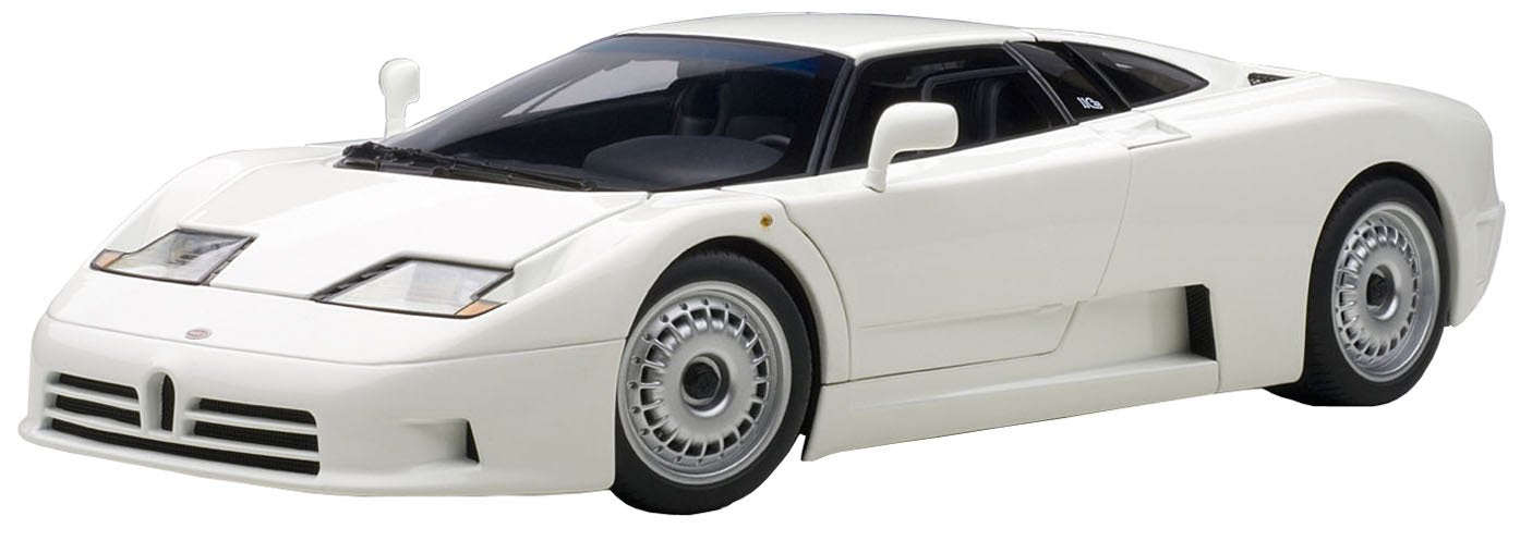 Autoart 1/18 Scale Bugatti Eb110 GT Diecast Model - White- Japan Figure Store - #1 Bring To You The Best Japanese Goods