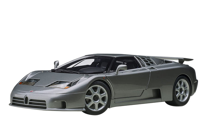 Autoart Bugatti EB110 SS Silver Metallic 1/18 Scale Model 70916- Japan Figure Store - #1 Bring To You The Best Japanese Goods