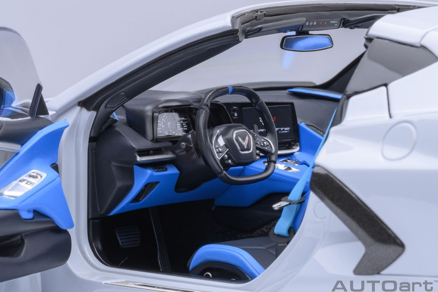 Autoart 1/18 Chevrolet Corvette C8 Stingray Z51 Gray Metallic Model Car