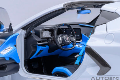 Autoart 1/18 Chevrolet Corvette C8 Stingray Z51 Gray Metallic Model Car