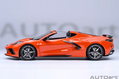 Autoart 1/18 Chevrolet Corvette C8 Stingray Z51 Orange Model Car- Japan Figure Store - #1 Bring To You The Best Japanese Goods