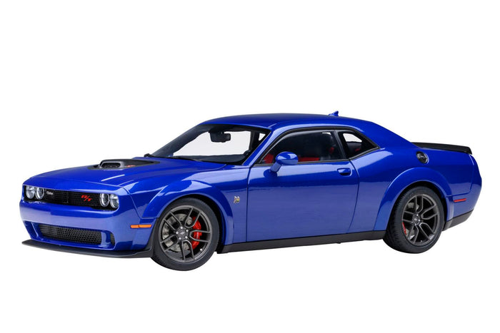 Autoart 1/18 Dodge Challenger R/T Scat Pack Widebody 2022 Indigo Blue Model- Japan Figure Store - #1 Bring To You The Best Japanese Goods