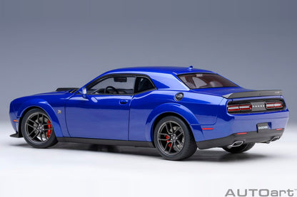 Autoart 1/18 Dodge Challenger R/T Scat Pack Widebody 2022 Indigo Blue Model- Japan Figure Store - #1 Bring To You The Best Japanese Goods