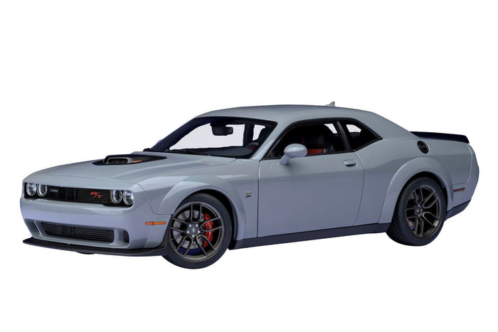 Autoart 1/18 Dodge Challenger R/T Scat Pack Widebody 2022 Gray Model Car- Japan Figure Store - #1 Bring To You The Best Japanese Goods