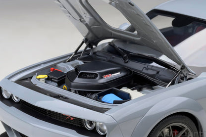 Autoart 1/18 Dodge Challenger R/T Scat Pack Widebody 2022 Gray Model Car- Japan Figure Store - #1 Bring To You The Best Japanese Goods