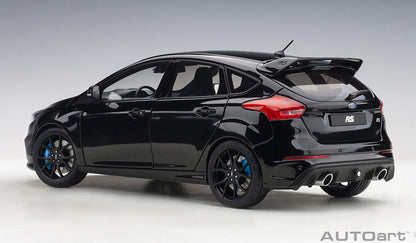 Autoart 1/18 Scale Ford Focus RS Model Car Black Finish- Japan Figure Store - #1 Bring To You The Best Japanese Goods