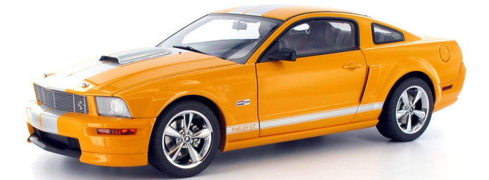 Autoart 1/18 Ford Mustang GT Coupe 2007 Orange Diecast Model Car- Japan Figure Store - #1 Bring To You The Best Japanese Goods