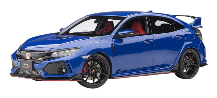 Autoart 1/18 Honda Civic Type R FK8 2017 Brilliant Blue Metallic Model- Japan Figure Store - #1 Bring To You The Best Japanese Goods