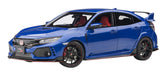 Autoart 1/18 Honda Civic Type R FK8 2017 Brilliant Blue Metallic Model- Japan Figure Store - #1 Bring To You The Best Japanese Goods