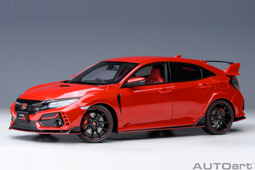 Autoart 1/18 Honda Civic Type R 2021 Red Model Car- Japan Figure Store - #1 Bring To You The Best Japanese Goods