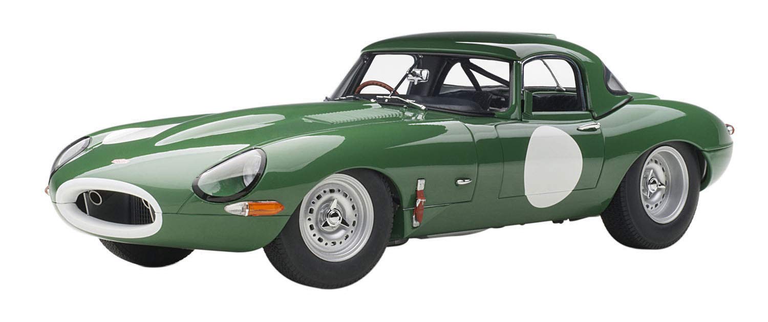 Autoart 1/18 Jaguar Lightweight E-Type Green Diecast Model Car- Japan Figure Store - #1 Bring To You The Best Japanese Goods