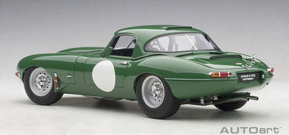 Autoart 1/18 Jaguar Lightweight E-Type Green Diecast Model Car- Japan Figure Store - #1 Bring To You The Best Japanese Goods