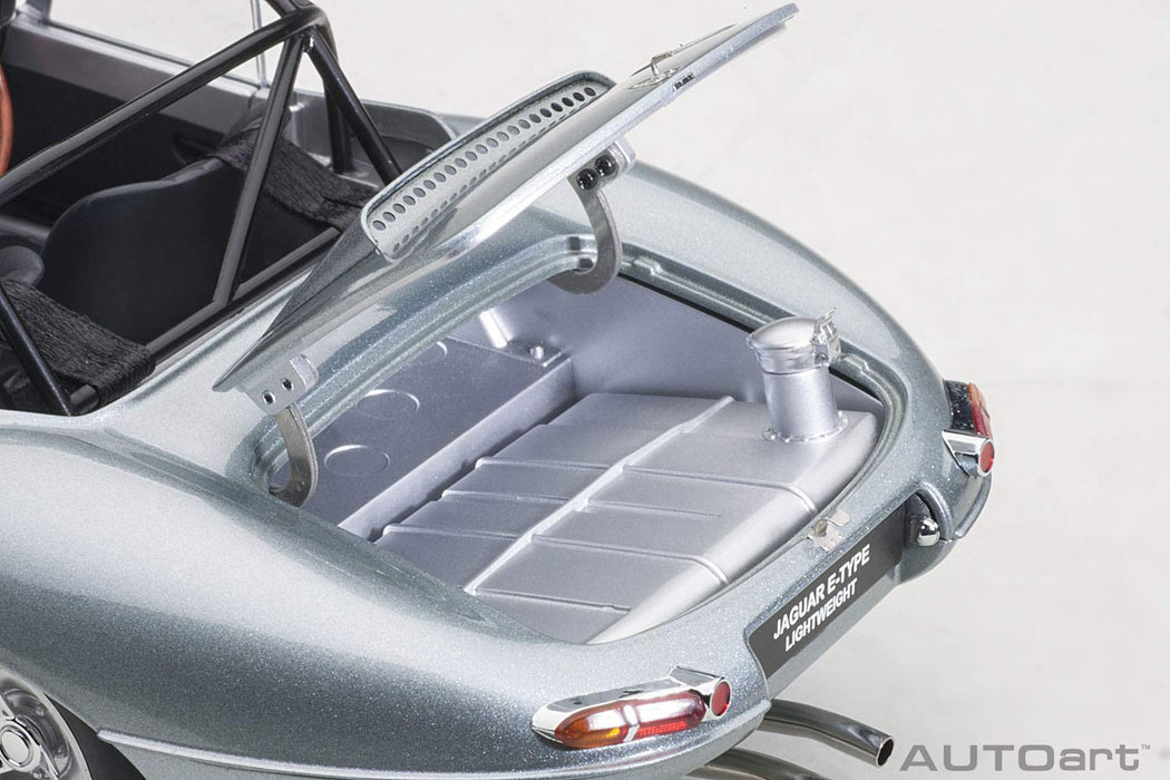 Autoart 1/18 Jaguar Lightweight E-Type Silver Diecast Model Car- Japan Figure Store - #1 Bring To You The Best Japanese Goods