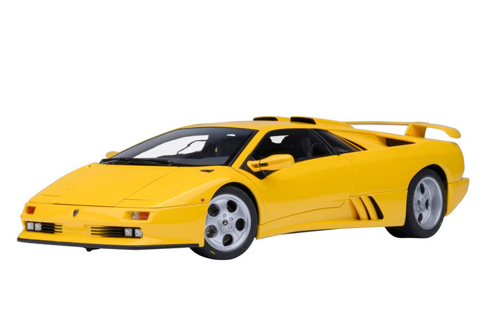 Autoart 1/18 Lamborghini Diablo SE30 Jota Yellow Diecast Model Car