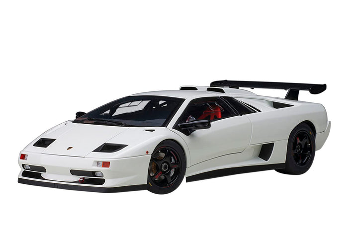 Autoart 1:18 Lamborghini Diablo SV-R Model Car Impact White Detailed Replica- Japan Figure Store - #1 Bring To You The Best Japanese Goods