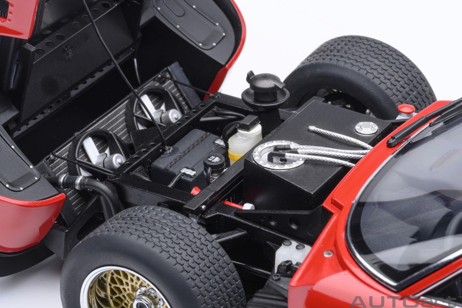 Autoart Lamborghini Miura SVR Jota 1/18 Scale Red Model 79171