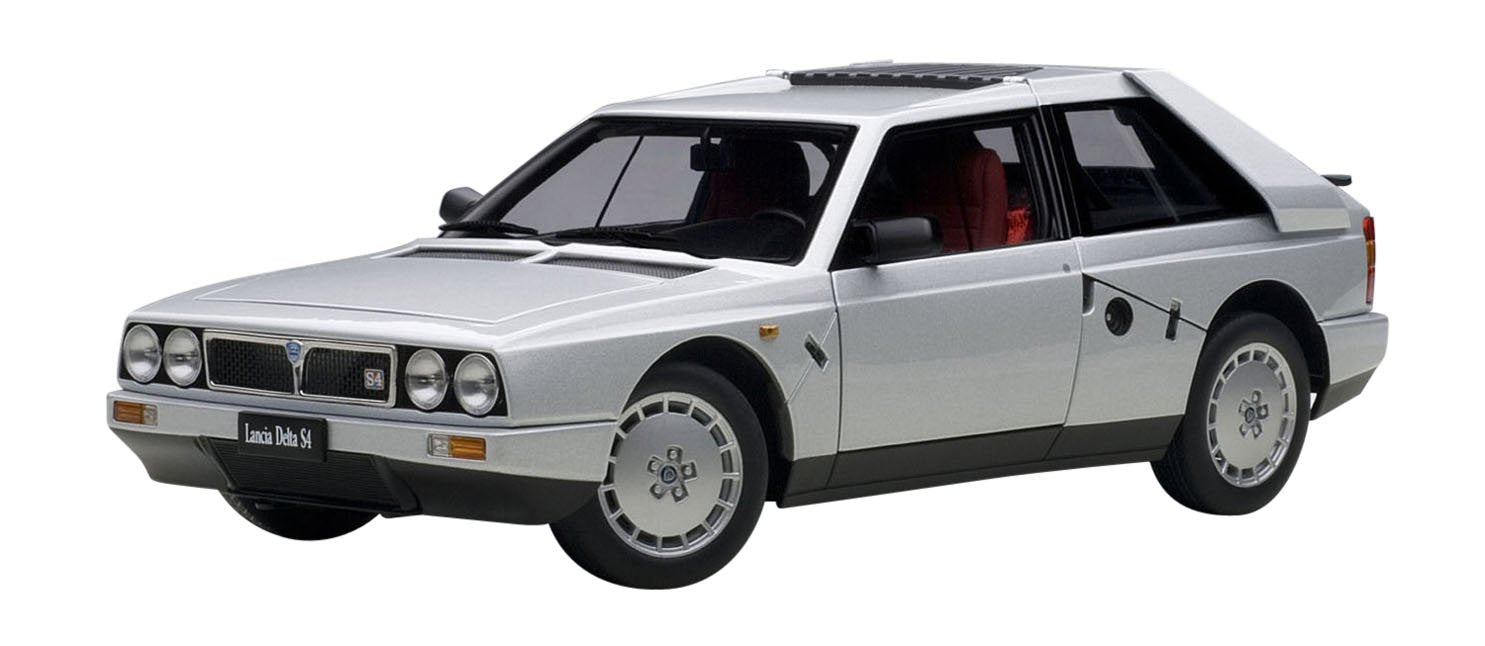 Autoart 1/18 Lancia Delta S4 Stradale Gray Diecast Model Car- Japan Figure Store - #1 Bring To You The Best Japanese Goods