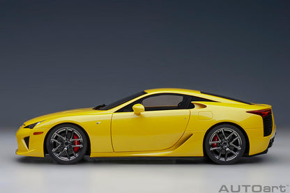 Autoart 1/18 Scale Lexus LFA Pearl Yellow Model Car Collectible- Japan Figure Store - #1 Bring To You The Best Japanese Goods