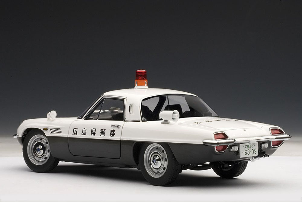 Autoart 1/18 Mazda Cosmo Sports Police Car Hiroshima Prefectural Police Model- Japan Figure Store - #1 Bring To You The Best Japanese Goods