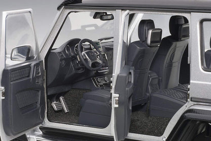 Autoart 1/18 Mercedes-Benz G500 4X4 Squared Silver Diecast Model- Japan Figure Store - #1 Bring To You The Best Japanese Goods