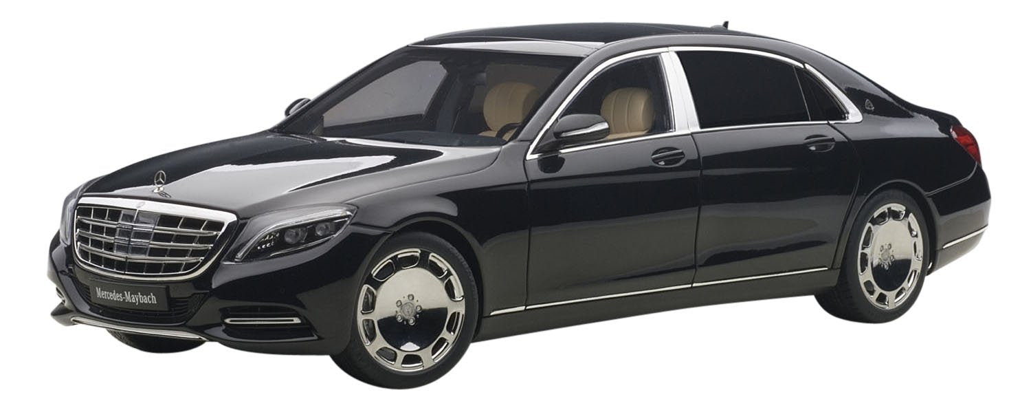 Autoart 1/18 Scale Mercedes-Maybach S 600 Black Model Car- Japan Figure Store - #1 Bring To You The Best Japanese Goods
