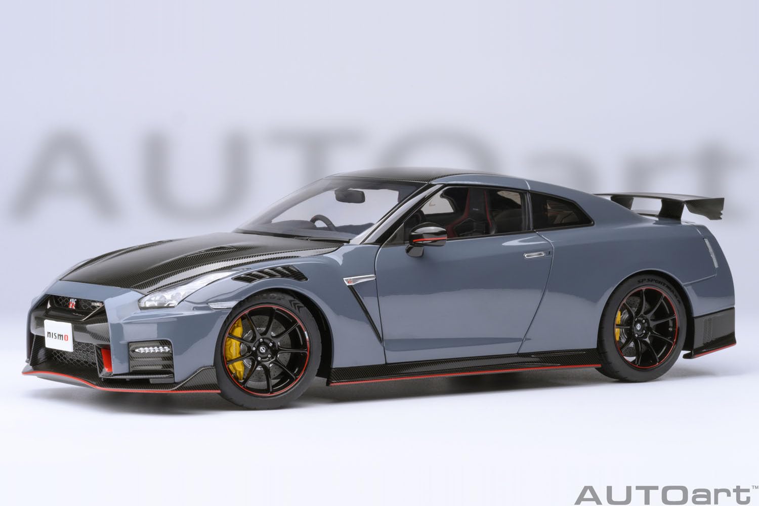 Autoart 1/18 Nissan GT-R R35 Nismo Stealth Gray Special Edition Model