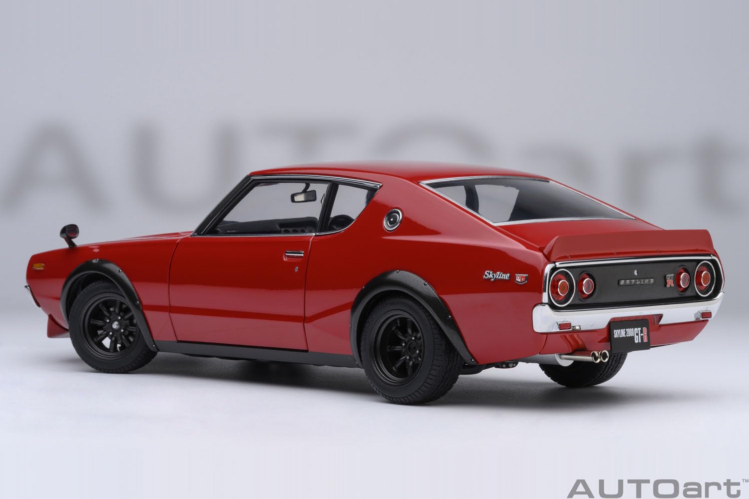 Autoart 1/18 Nissan Skyline 2000GT-R KPGC110 Tuned Version Red 77468