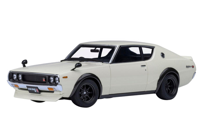Autoart 1/18 Nissan Skyline 2000GT-R KPGC110 Tuned Version White Model
