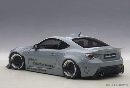 Autoart 1/18 Rocket Bunny 86 Concrete Gray with Black Wheels Finished Model- Japan Figure Store - #1 Bring To You The Best Japanese Goods