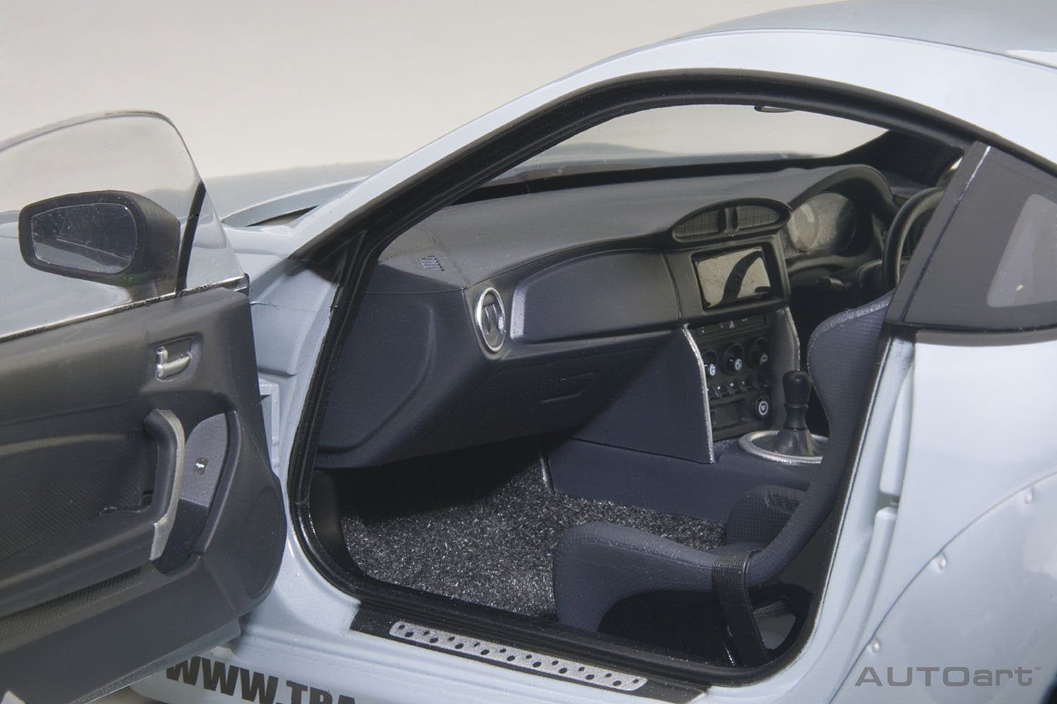 Autoart 1/18 Rocket Bunny 86 Concrete Gray with Black Wheels Finished Model- Japan Figure Store - #1 Bring To You The Best Japanese Goods