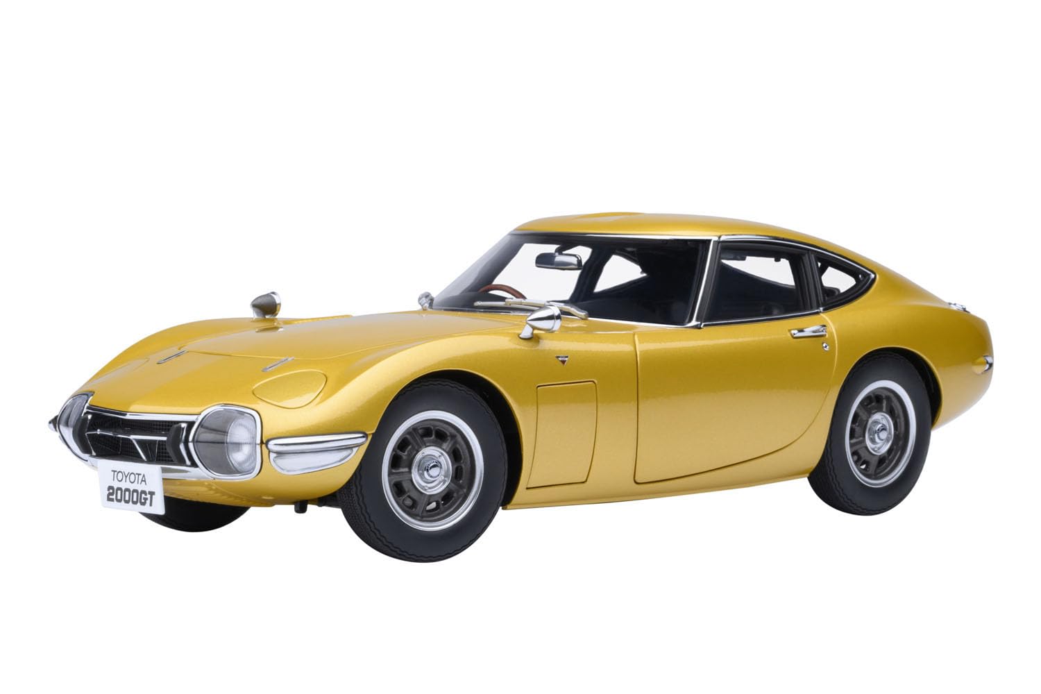Autoart Toyota 2000Gt 1967 Gold Diecast Model 79549 Collectible Car