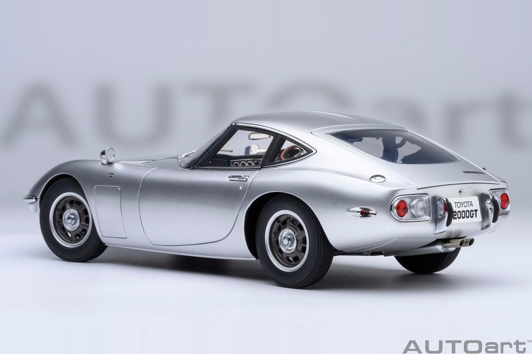 Autoart Toyota 2000GT 1967 Silver Diecast Model 79548