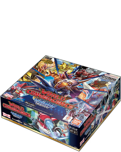 Hundreds Bandai Digimon Card Game World Convergence Booster Box Japan TCG- Japan Figure Store - #1 Bring To You The Best Japanese Goods