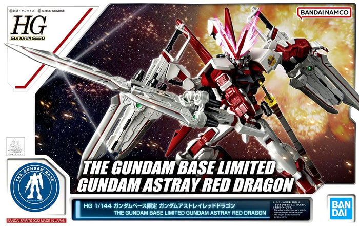 Bandai HG 1/144 Gundam Base Limited Astray Red Dragon Model Kit
