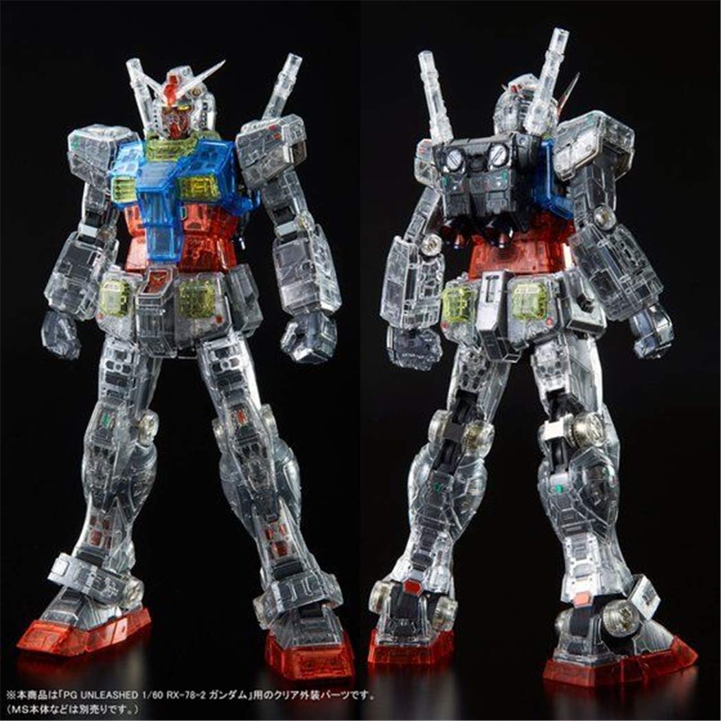 Bandai Spirits PG Unleashed 1/60 RX-78-2 Gundam Clear Color Body Kit