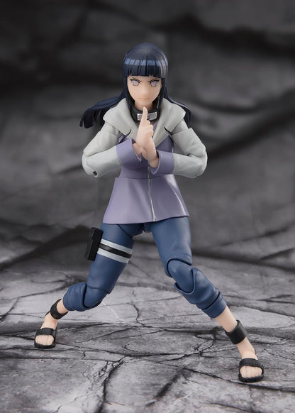 Hundreds Bandai SHF Naruto Shippuden Hinata Hyuga Action Figure White Eyes- Japan Figure Store - #1 Bring To You The Best Japanese Goods