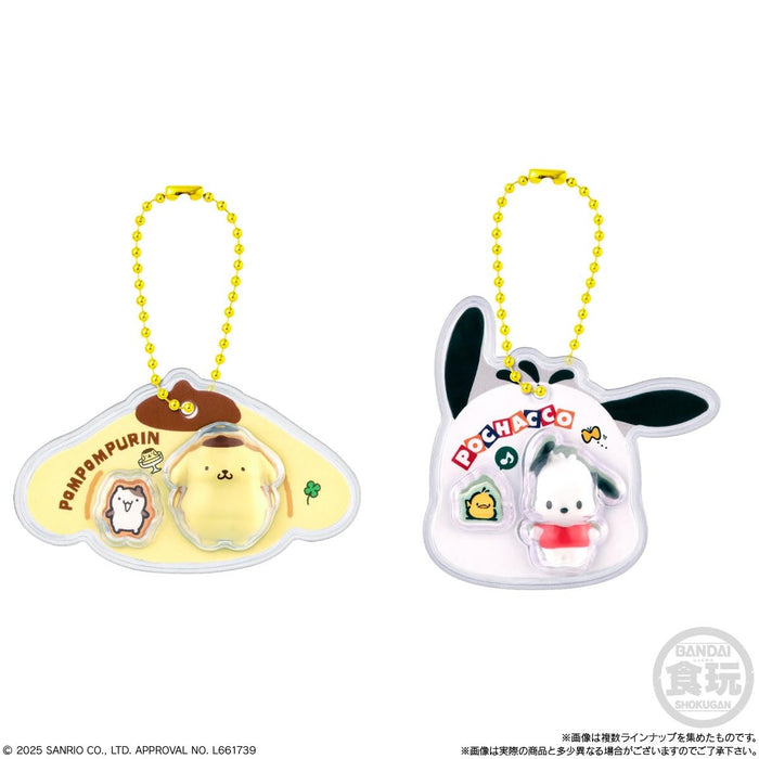 Bandai Sanrio Charm & Chocoboro Semi-Chocolate Candy Box Set of 10