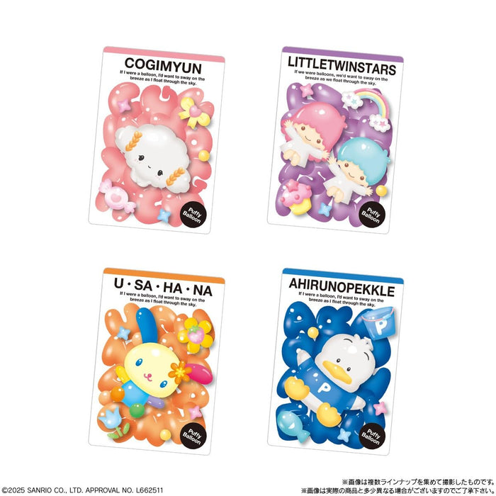 Bandai Sanrio Characters Wafers - Coffret de 20 paquets, 11 Wafers par paquet.