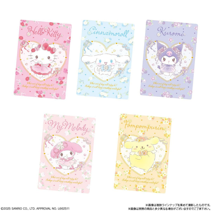 Bandai Sanrio Characters Wafers - Coffret de 20 paquets, 11 Wafers par paquet.