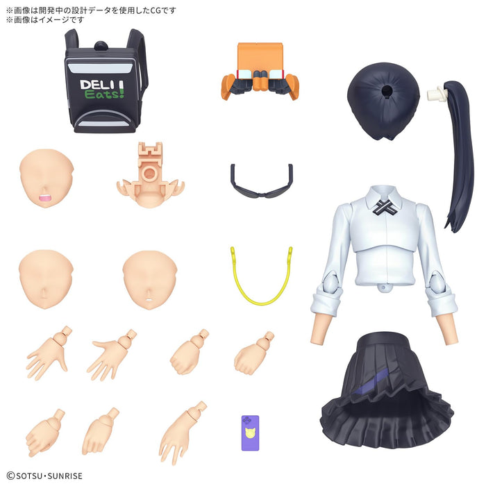 Bandai Spirits Figure-Rise Gundam Gquuuuuux Nyaan Pre-Colored Model Kit