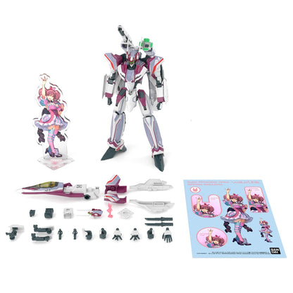 Bandai Spirits Macross Delta VF-31C Siegfried Model Kit 1/100 Scale Deluxe Set