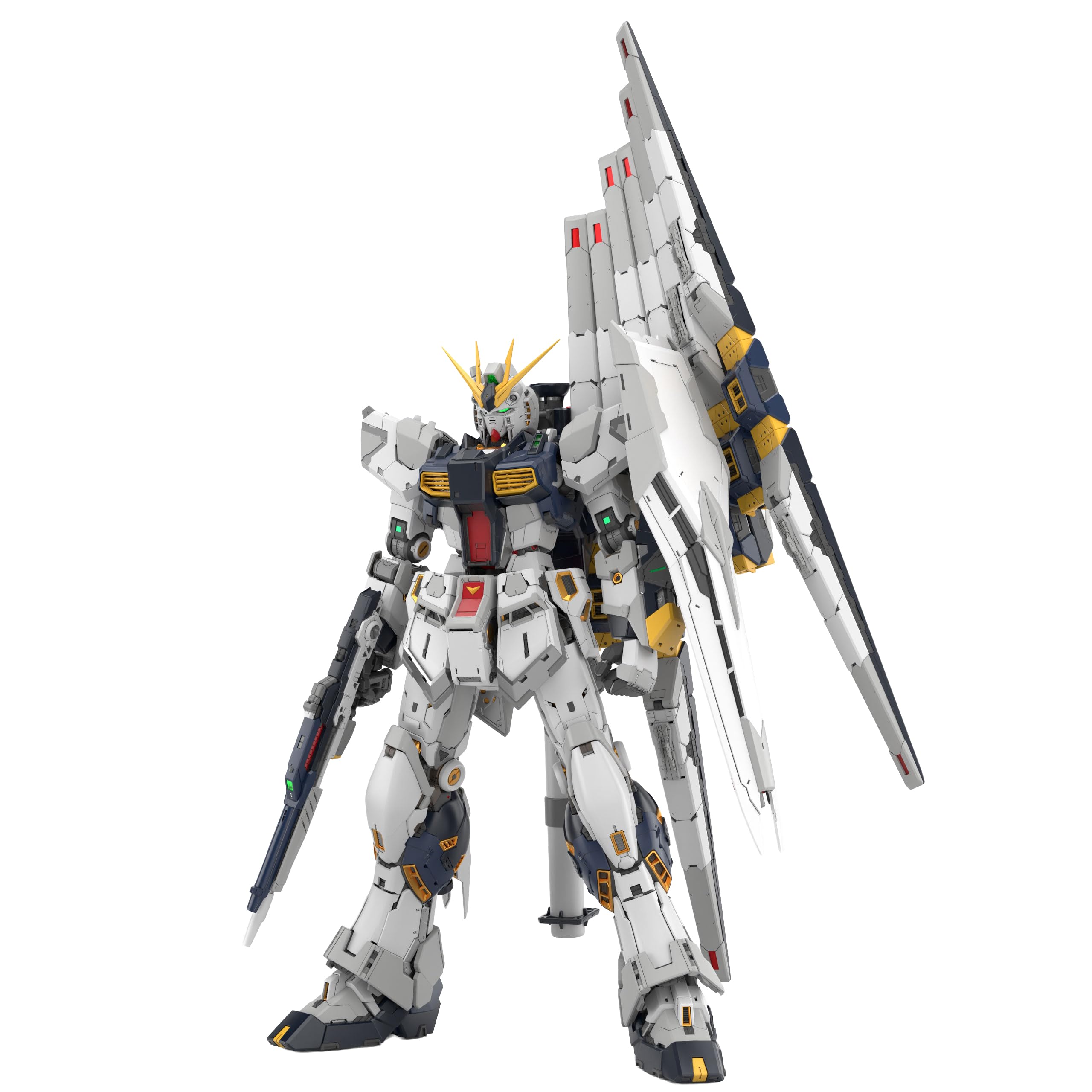 Bandai Spirits 1/60 Scale Nu Gundam Model - Pre-Colored PG Unleashed Gundam