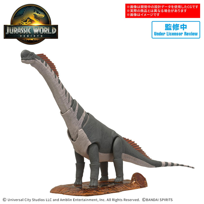 Bandai Spirits Jurassic World Titanosaurus Pre-Colored Plastic Model Kit