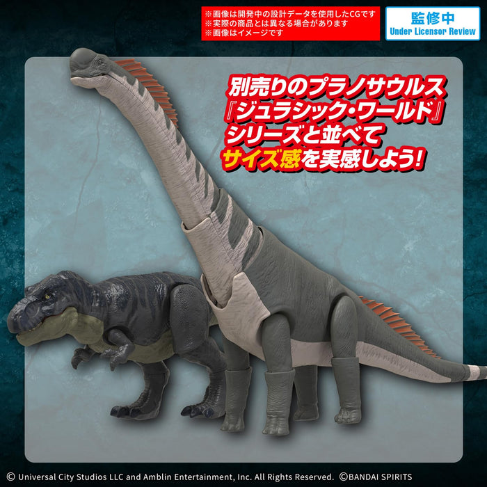 Bandai Spirits Jurassic World Titanosaurus Pre-Colored Plastic Model Kit