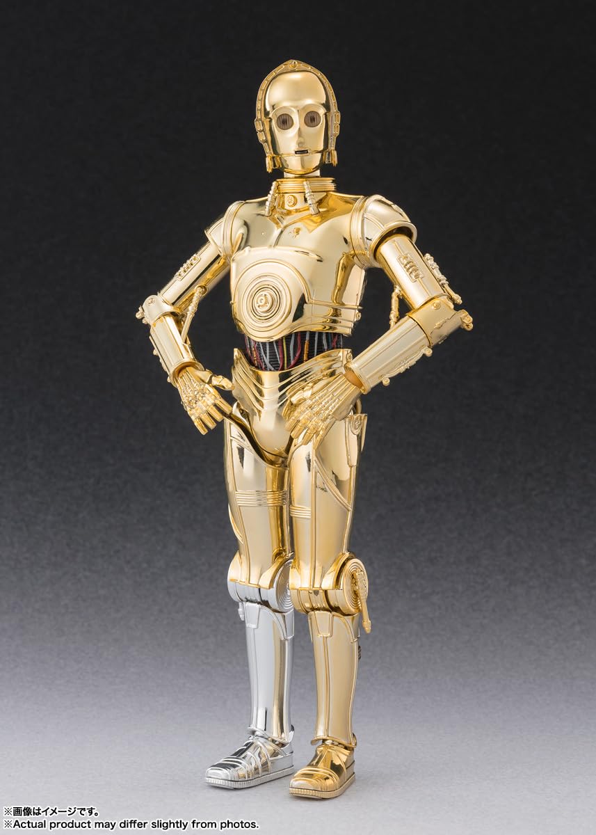 Bandai Spirits SH Figuarts Star Wars C-3PO Classic Ver Movable Figure 155mm- Japan Figure Store - #1 Bring To You The Best Japanese Goods
